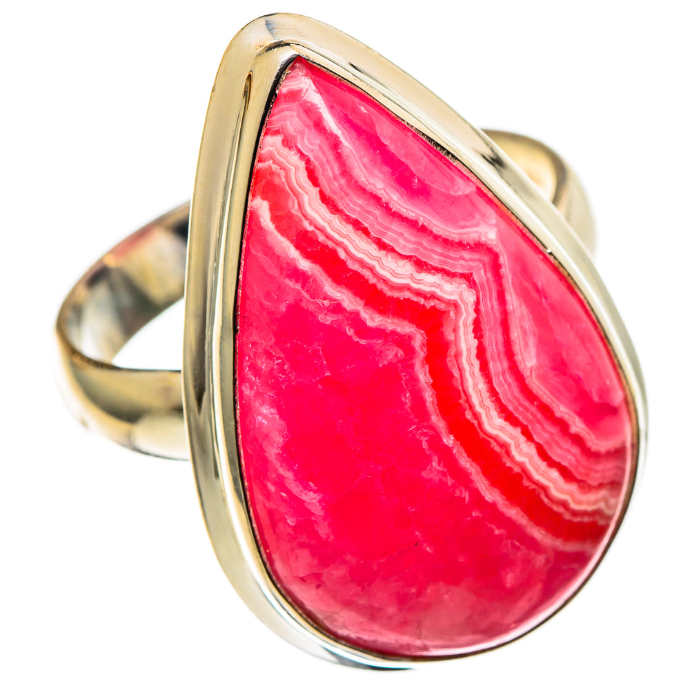 Rhodochrosite Rings handcrafted by Anasilvercos - RING100930
