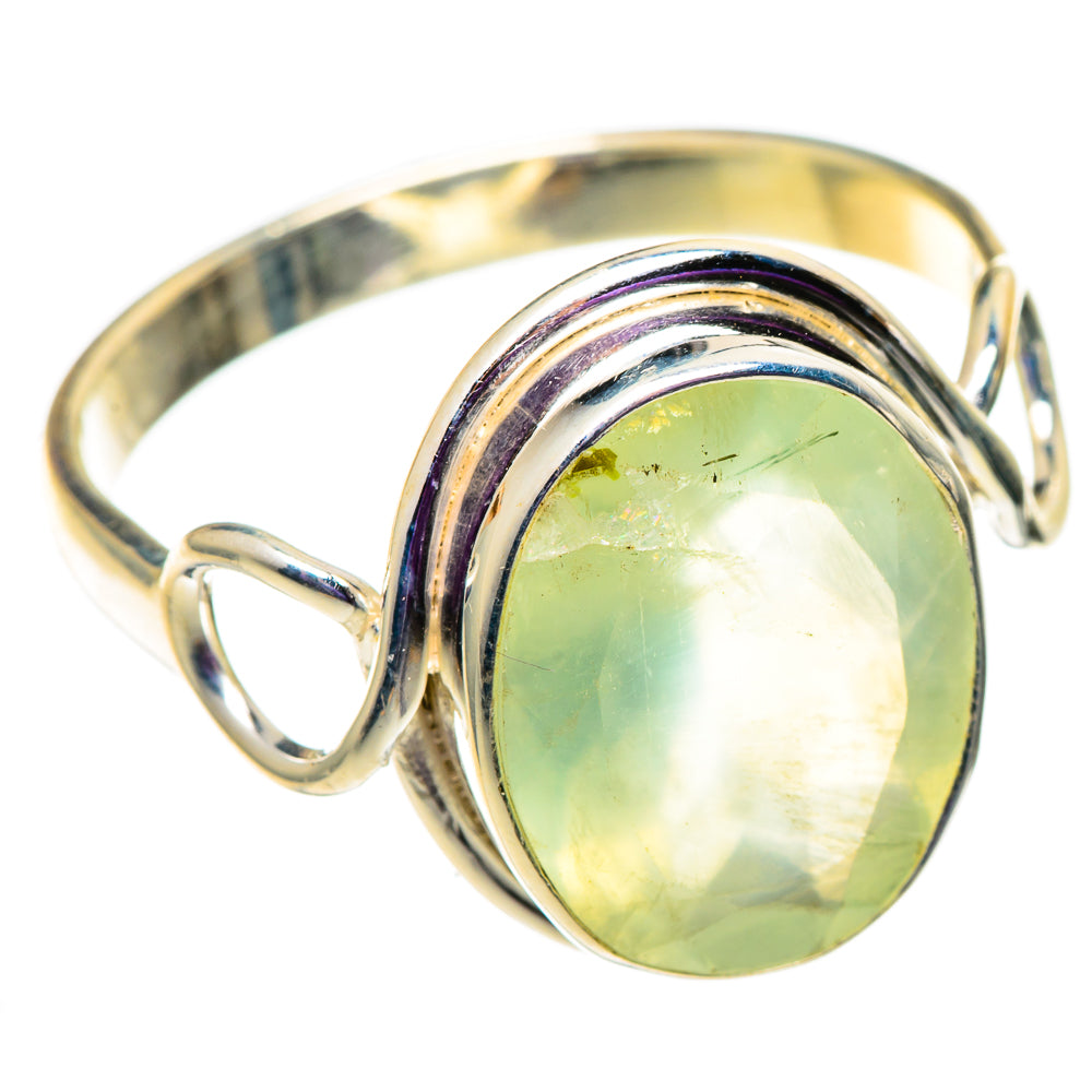 Prehnite Rings handcrafted by Anasilvercos - RING100938 - Photo 2