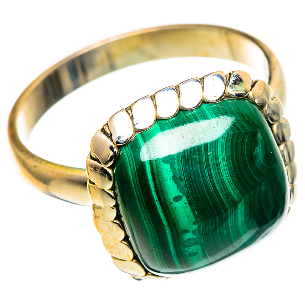 Malachite Rings handcrafted by Anasilvercos - RING100939 - Photo 2