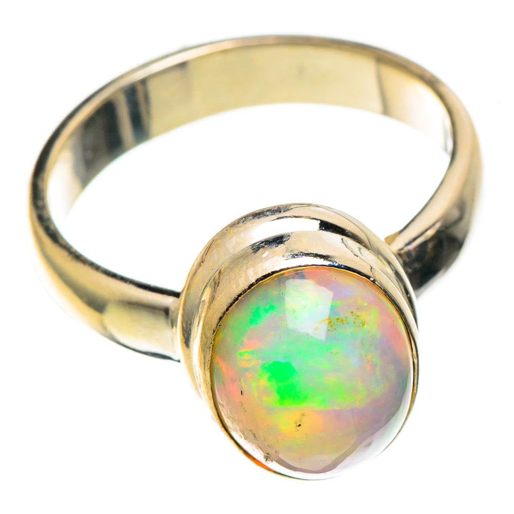 Ethiopian Opal Rings handcrafted by Anasilvercos - RING100959