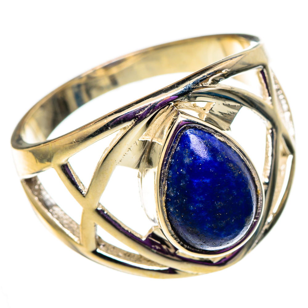 Lapis Lazuli Rings handcrafted by Anasilvercos - RING100964 - Photo 2