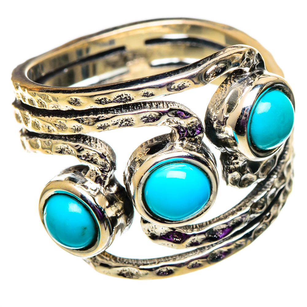 Larimar Rings handcrafted by Anasilvercos - RING100965