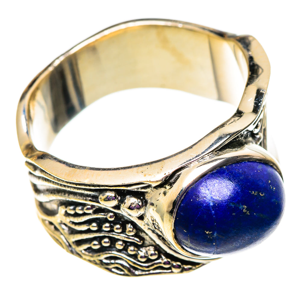 Lapis Lazuli Rings handcrafted by Anasilvercos - RING100966 - Photo 2