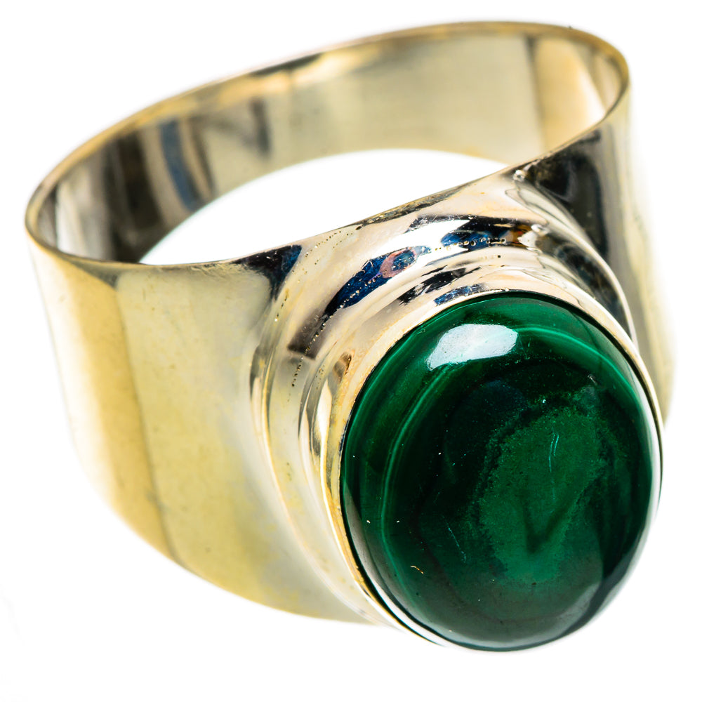 Malachite Rings handcrafted by Anasilvercos - RING100968 - Photo 2
