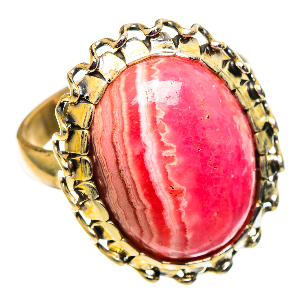 Rhodochrosite Rings handcrafted by Anasilvercos - RING100975 - Photo 2