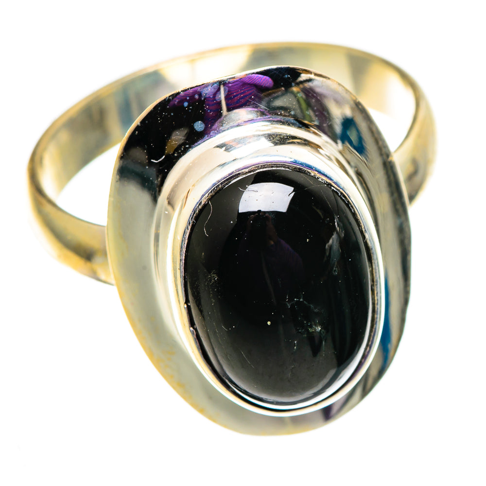 Black Onyx Rings handcrafted by Anasilvercos - RING100982 - Photo 2