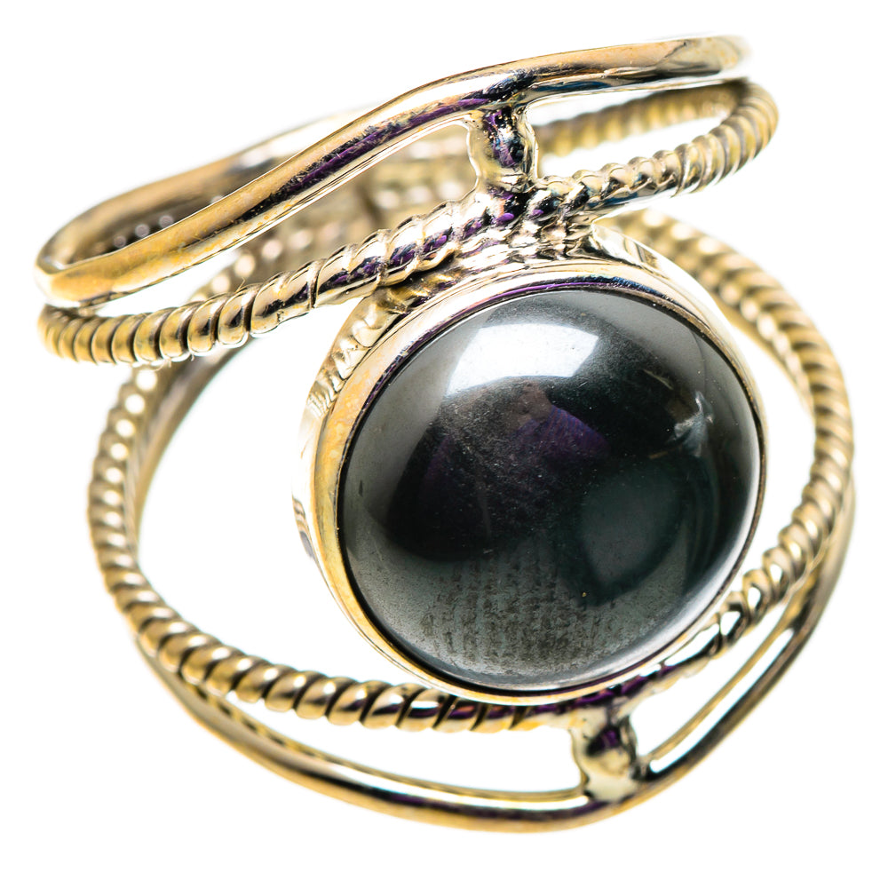 Hematite Rings handcrafted by Anasilvercos - RING100989