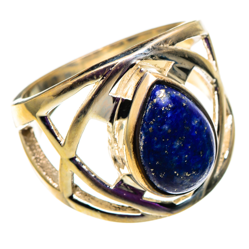 Lapis Lazuli Rings handcrafted by Anasilvercos - RING100992