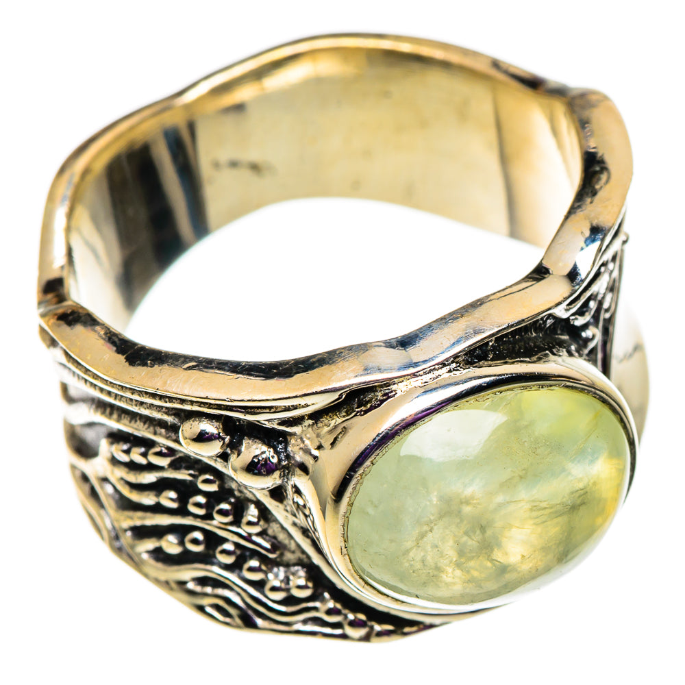 Prehnite Rings handcrafted by Anasilvercos - RING100996 - Photo 2