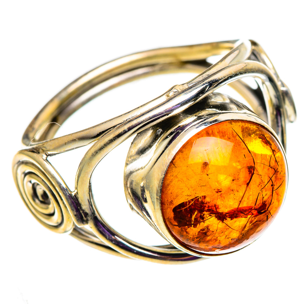 Baltic Amber Rings handcrafted by Anasilvercos - RING101001