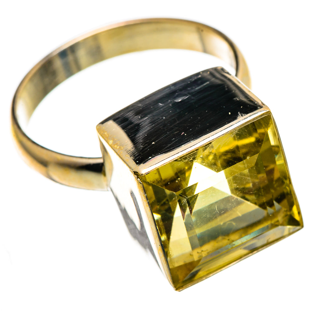 Citrine Rings handcrafted by Anasilvercos - RING101015