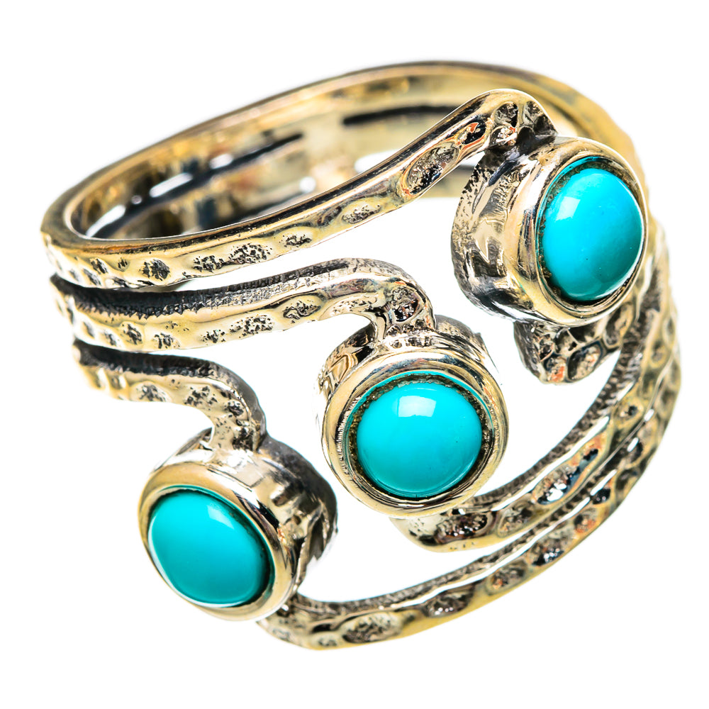 Larimar Rings handcrafted by Anasilvercos - RING101024
