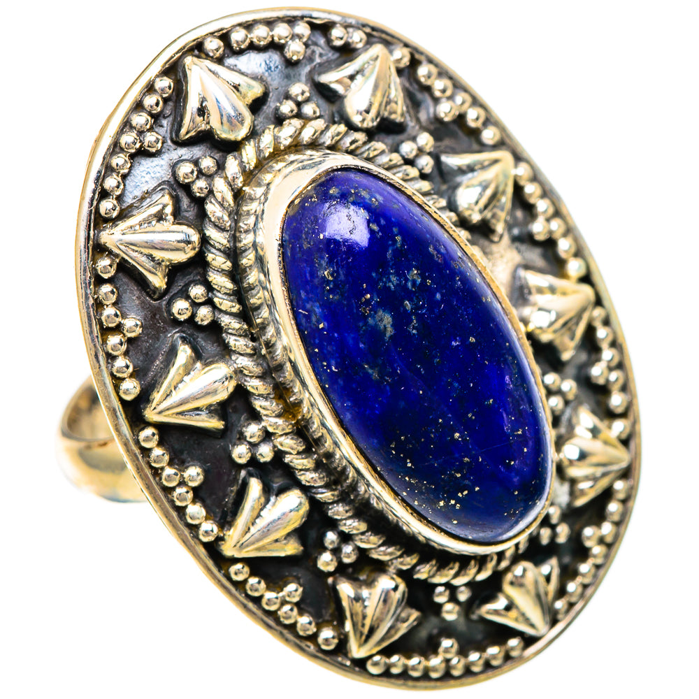 Lapis Lazuli Rings handcrafted by Anasilvercos - RING101026 - Photo 2