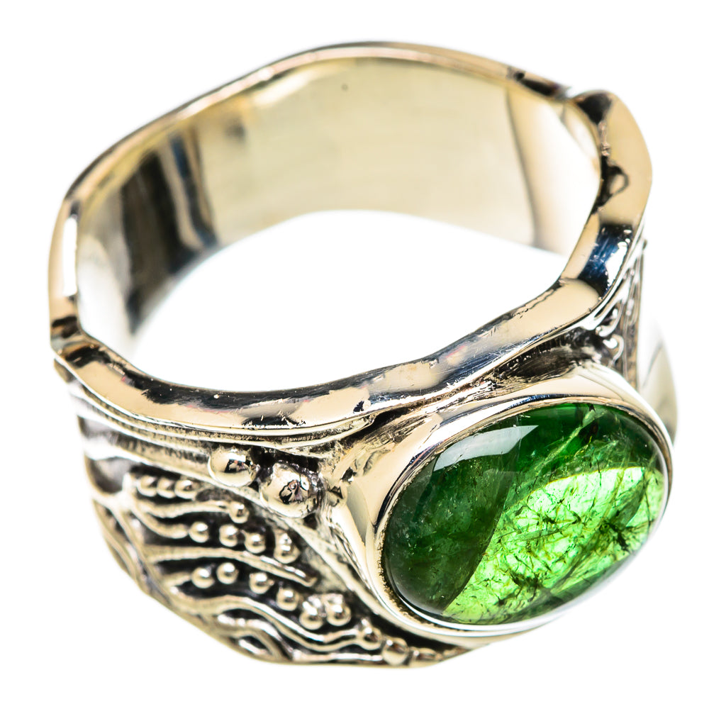 Peridot Rings handcrafted by Anasilvercos - RING101028