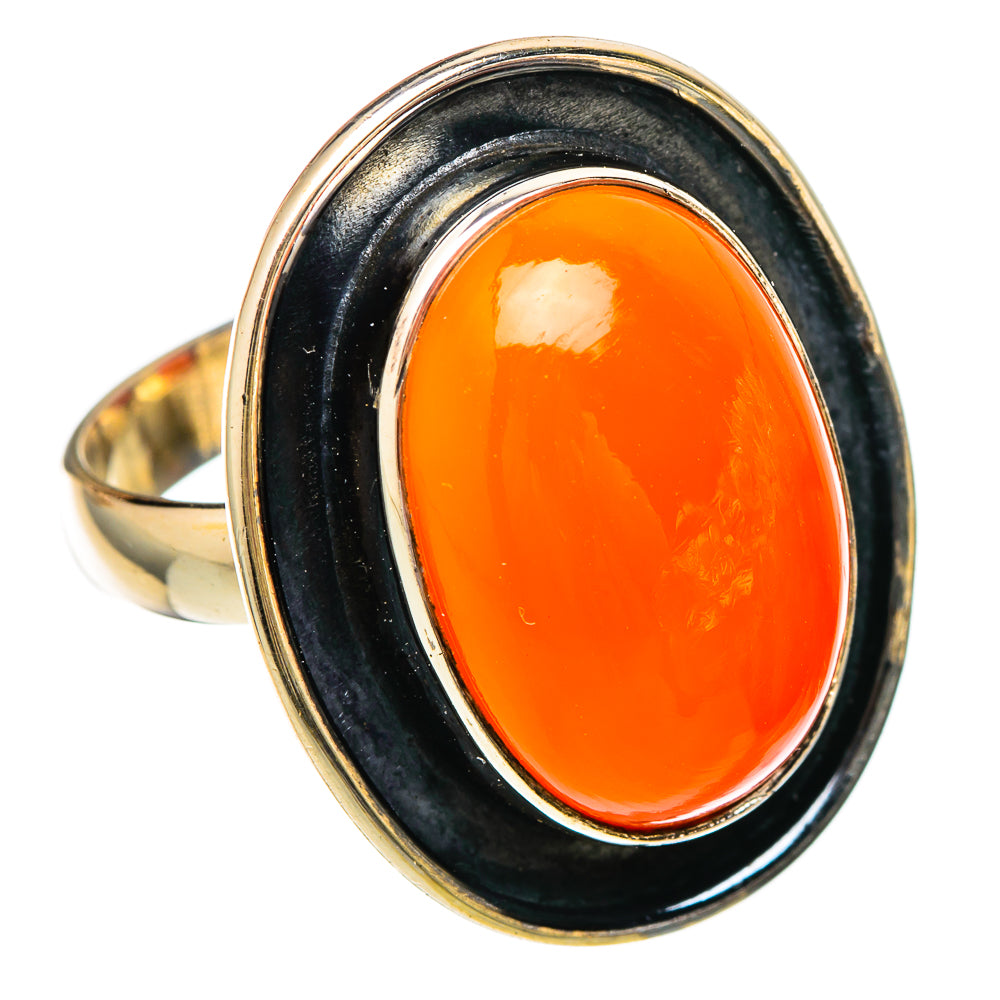 Carnelian Rings handcrafted by Anasilvercos - RING101032