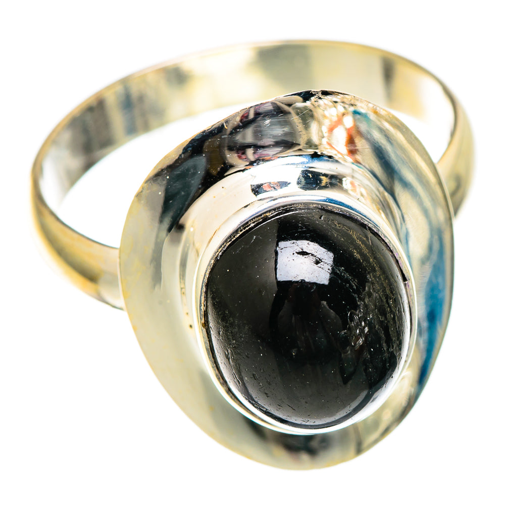 Black Onyx Rings handcrafted by Anasilvercos - RING101044 - Photo 2