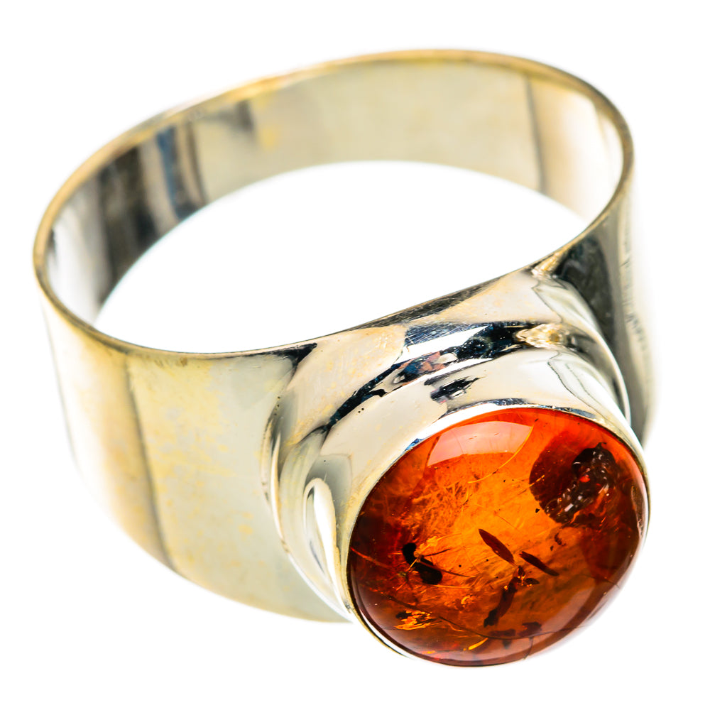 Baltic Amber Rings handcrafted by Anasilvercos - RING101064