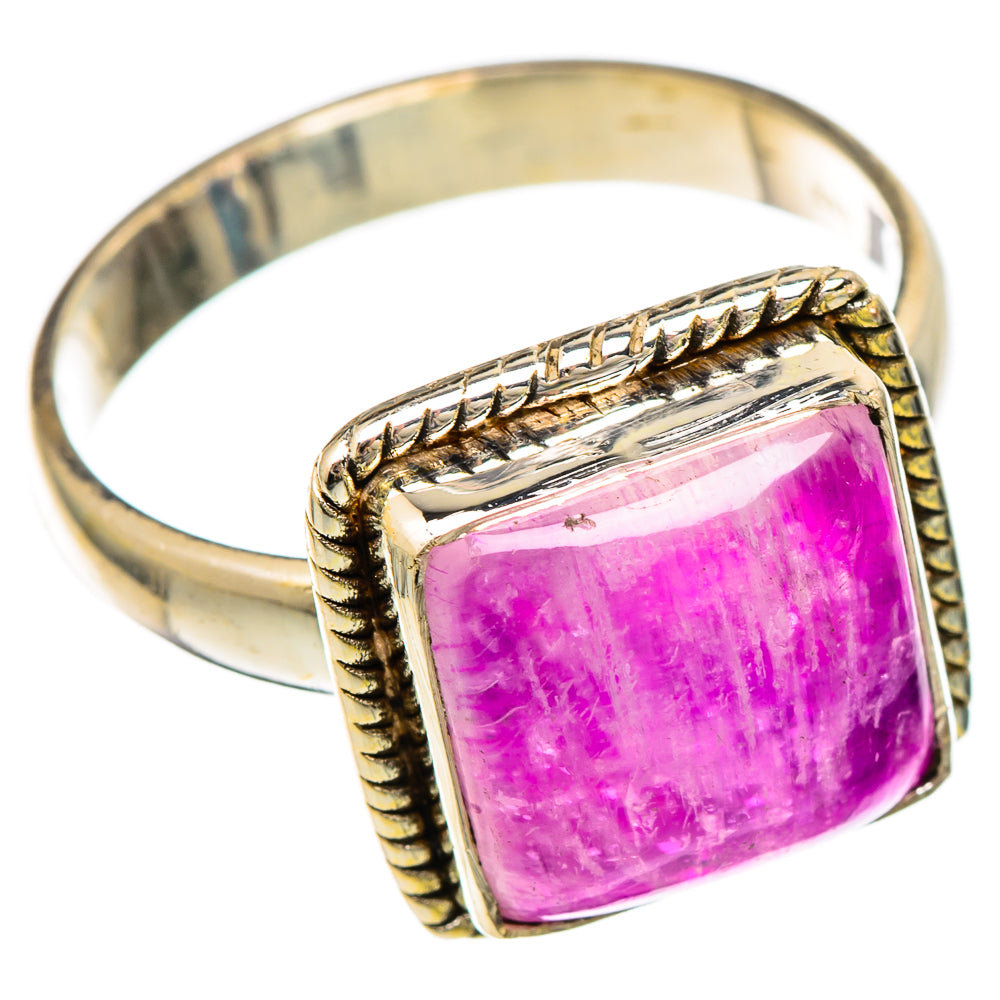Pink Moonstone Rings handcrafted by Anasilvercos - RING101067