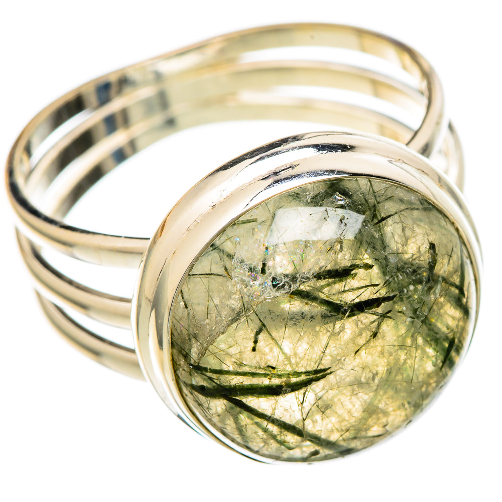 Tourmalinated Quartz Rings handcrafted by Anasilvercos - RING101073 - Photo 2
