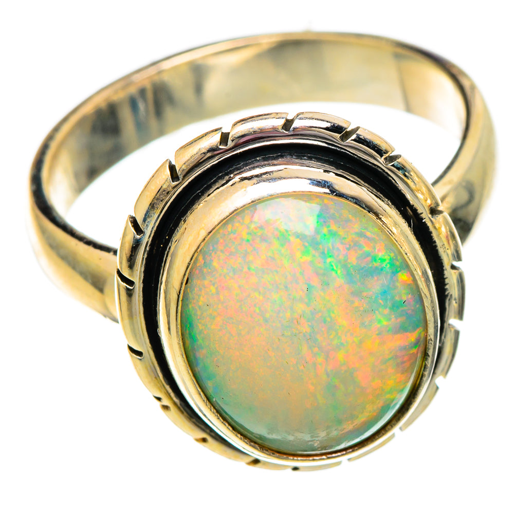 Ethiopian Opal Rings handcrafted by Anasilvercos - RING101080