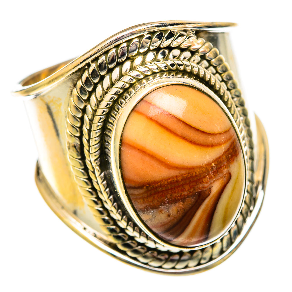 Mookaite Rings handcrafted by Anasilvercos - RING101089 - Photo 2