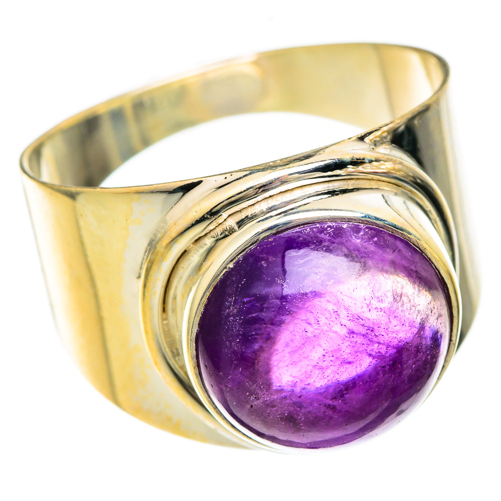 Amethyst Rings handcrafted by Anasilvercos - RING101098