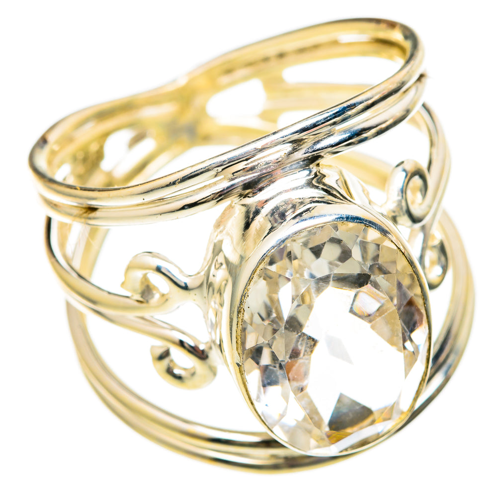 White Quartz Rings handcrafted by Anasilvercos - RING101100