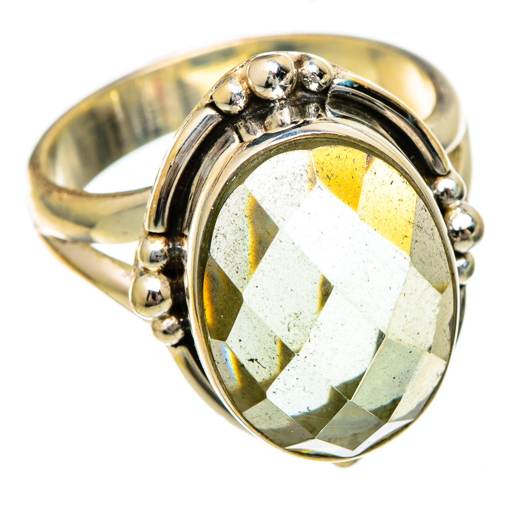 Green Amethyst Rings handcrafted by Anasilvercos - RING101112