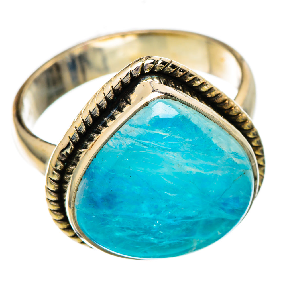 Rainbow Moonstone Rings handcrafted by Anasilvercos - RING101129
