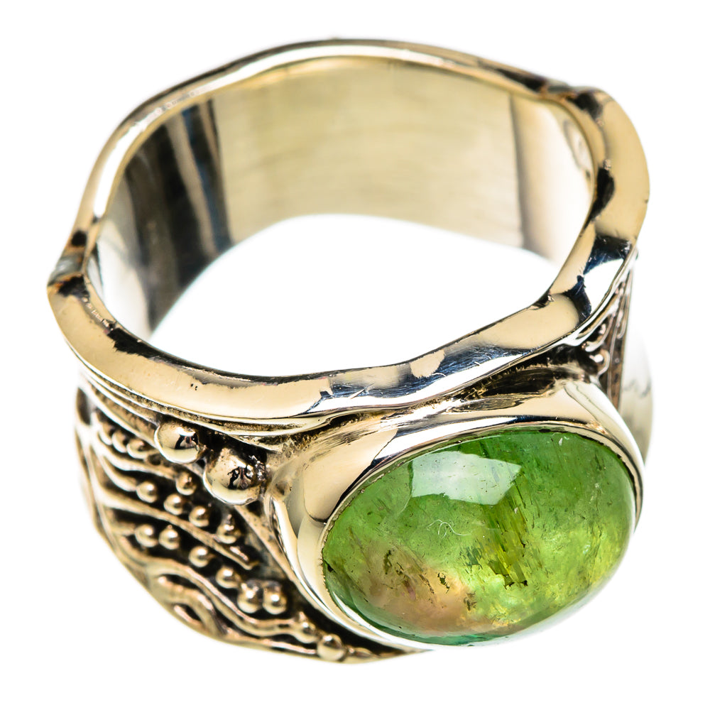 Watermelon Tourmaline Rings handcrafted by Anasilvercos - RING101134