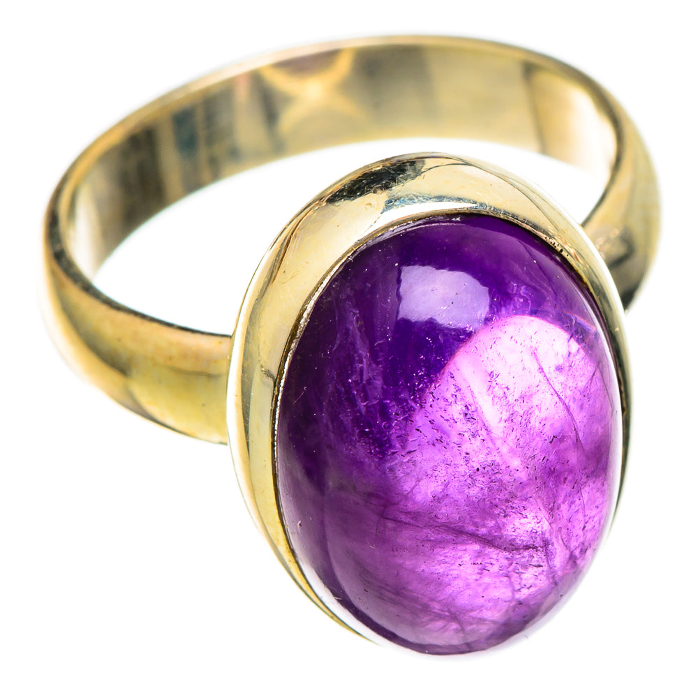 Amethyst Rings handcrafted by Anasilvercos - RING101156