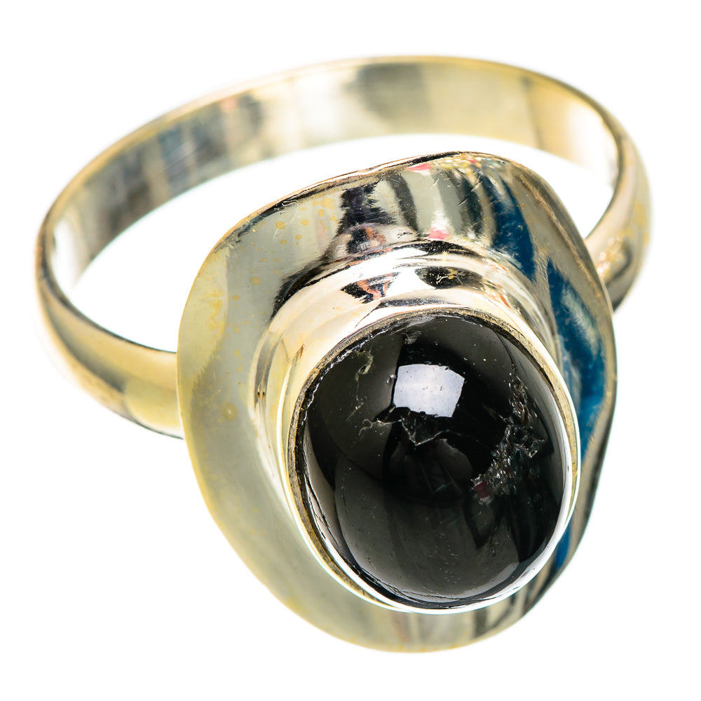 Black Onyx Rings handcrafted by Anasilvercos - RING101157 - Photo 2