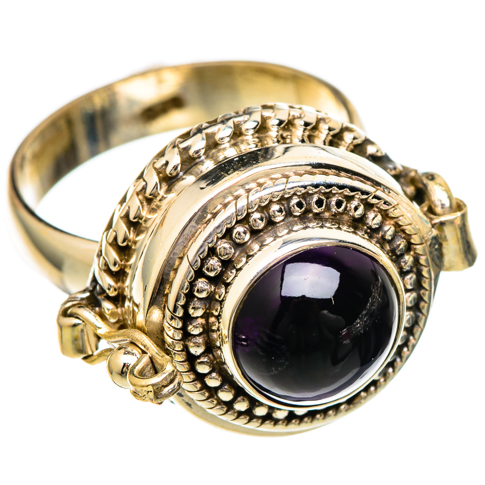 Amethyst Rings handcrafted by Anasilvercos - RING101170