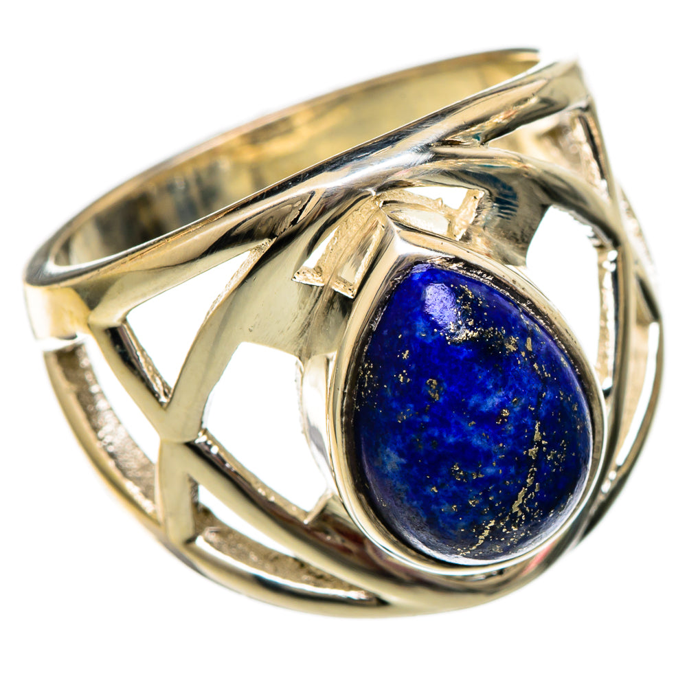 Lapis Lazuli Rings handcrafted by Anasilvercos - RING101176