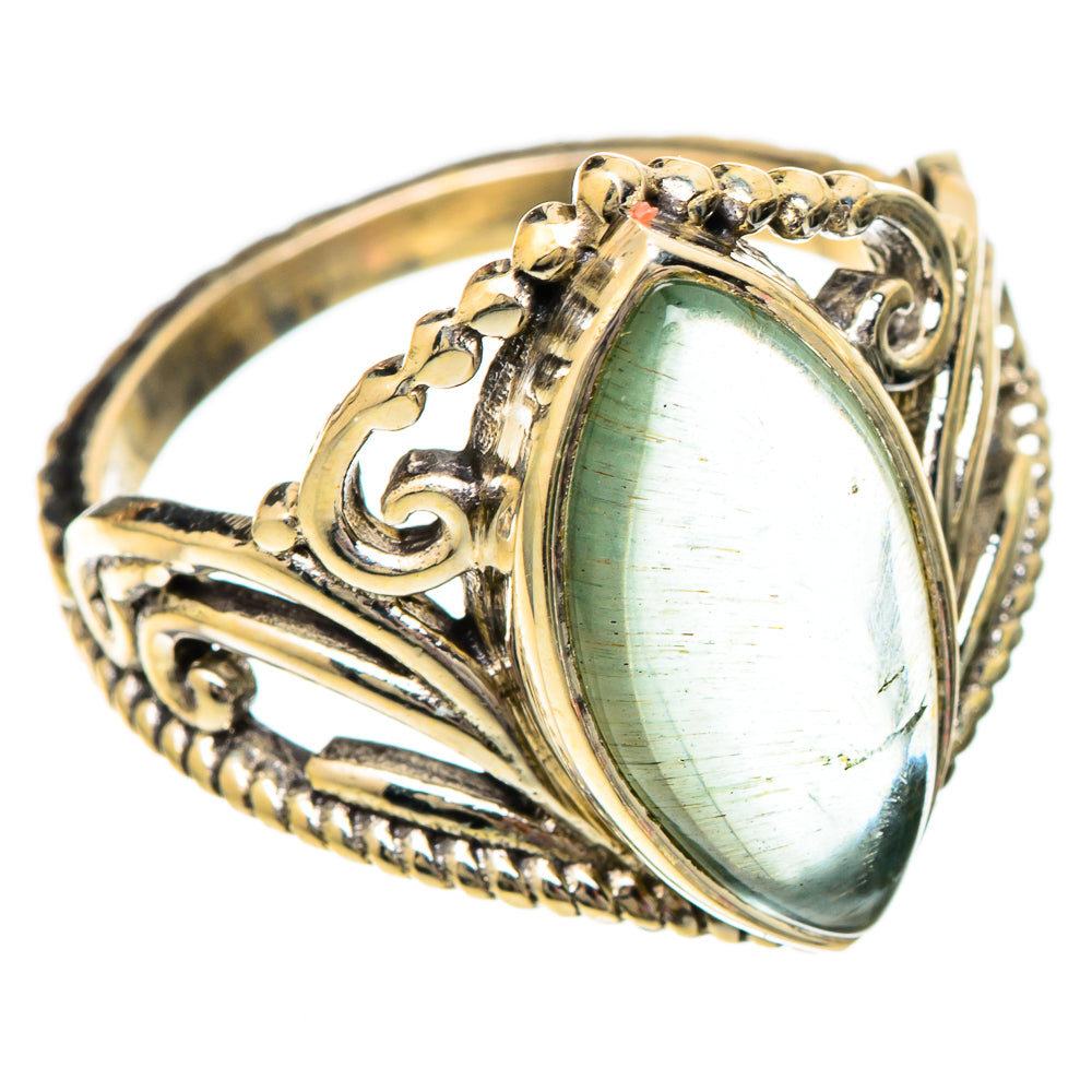 Prehnite Rings handcrafted by Anasilvercos - RING101187