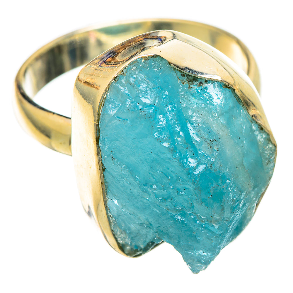 Aquamarine Rings handcrafted by Anasilvercos - RING101203 - Photo 2