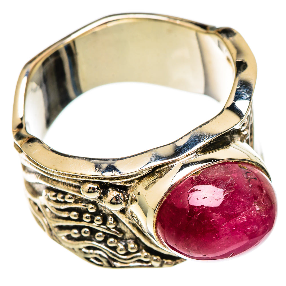 Pink Tourmaline Rings handcrafted by Anasilvercos - RING101207 - Photo 2