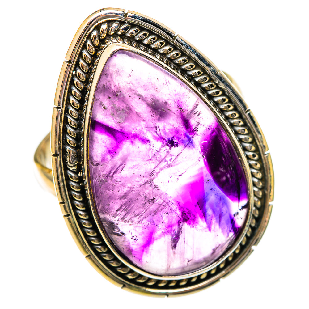 Star Amethyst Rings handcrafted by Anasilvercos - RING101223