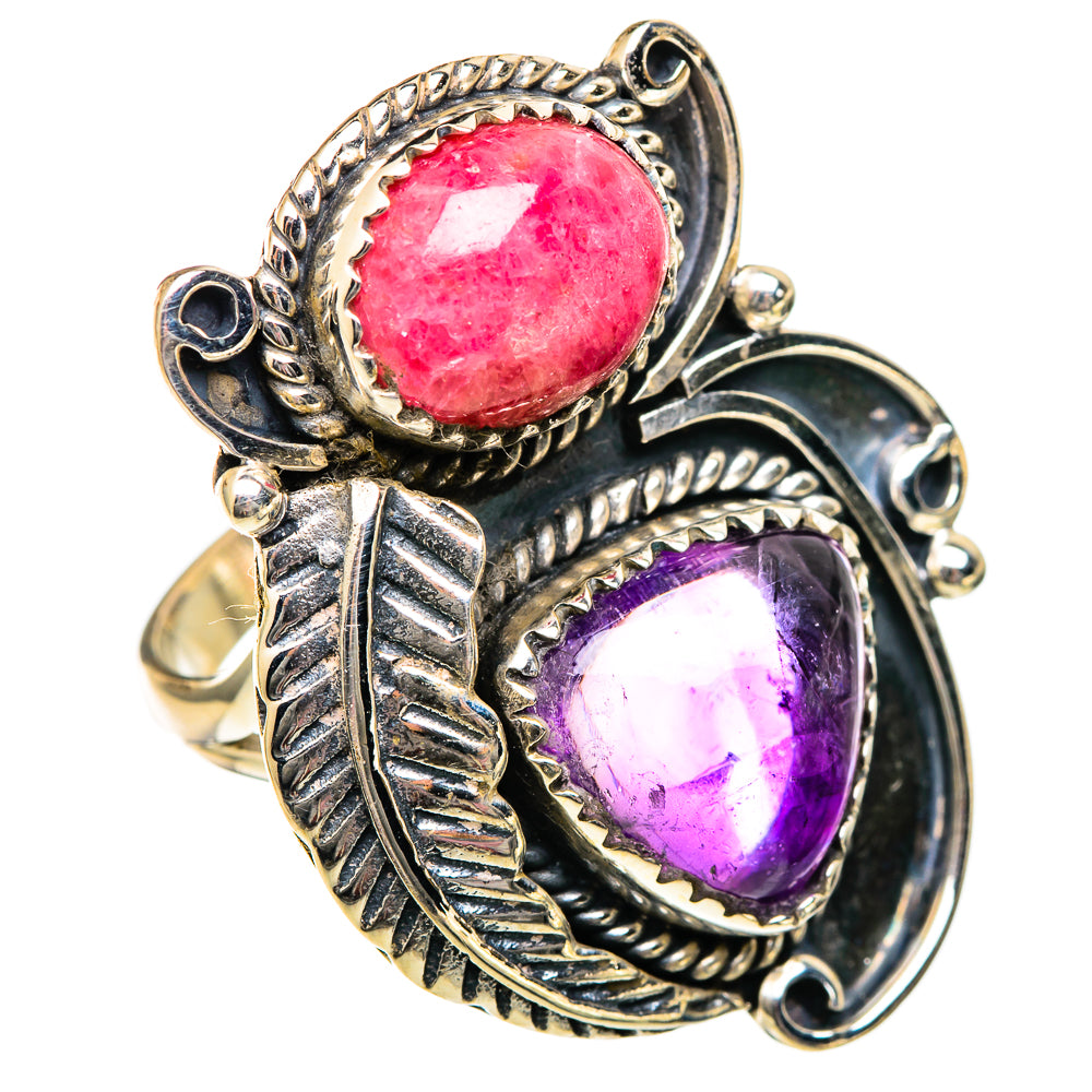 Amethyst Rings handcrafted by Anasilvercos - RING101229