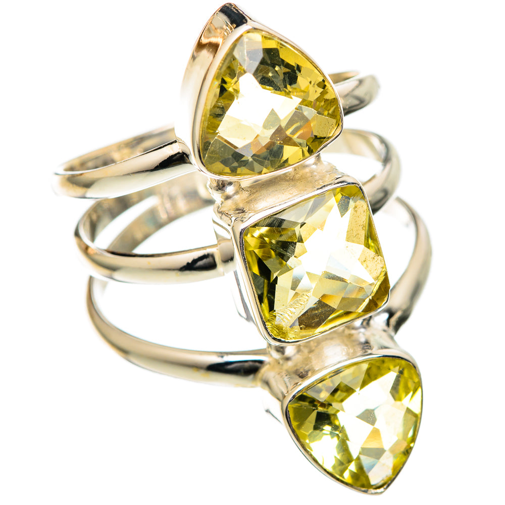 Citrine Rings handcrafted by Anasilvercos - RING101231
