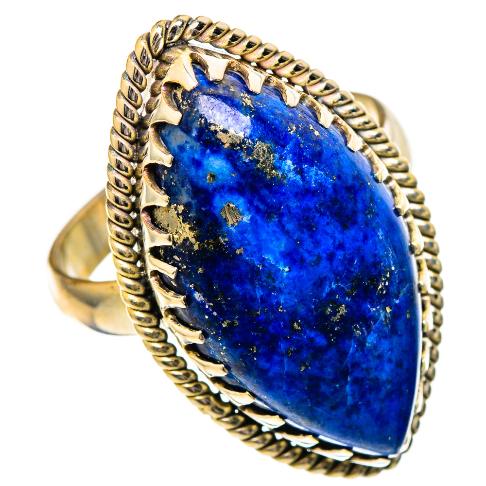 Lapis Lazuli Rings handcrafted by Anasilvercos - RING101235