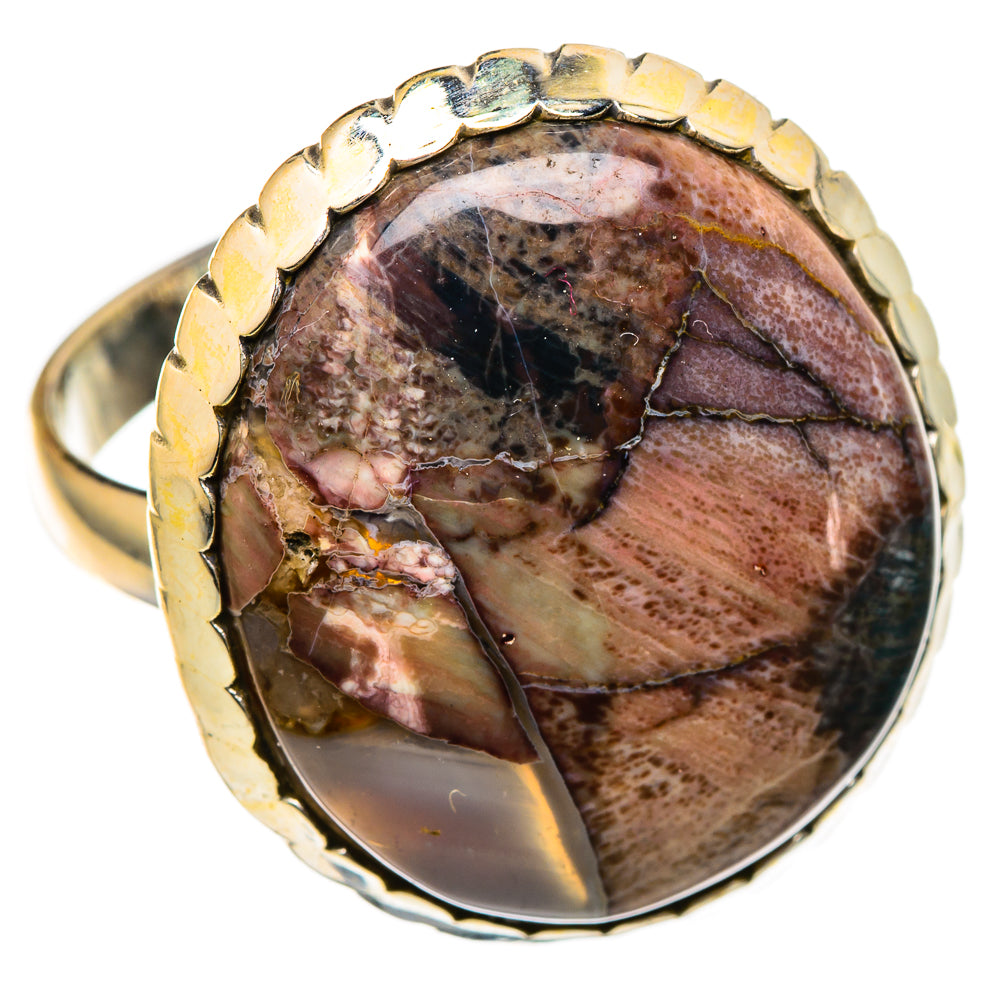 Butterfly Jasper Rings handcrafted by Anasilvercos - RING101241 - Photo 2