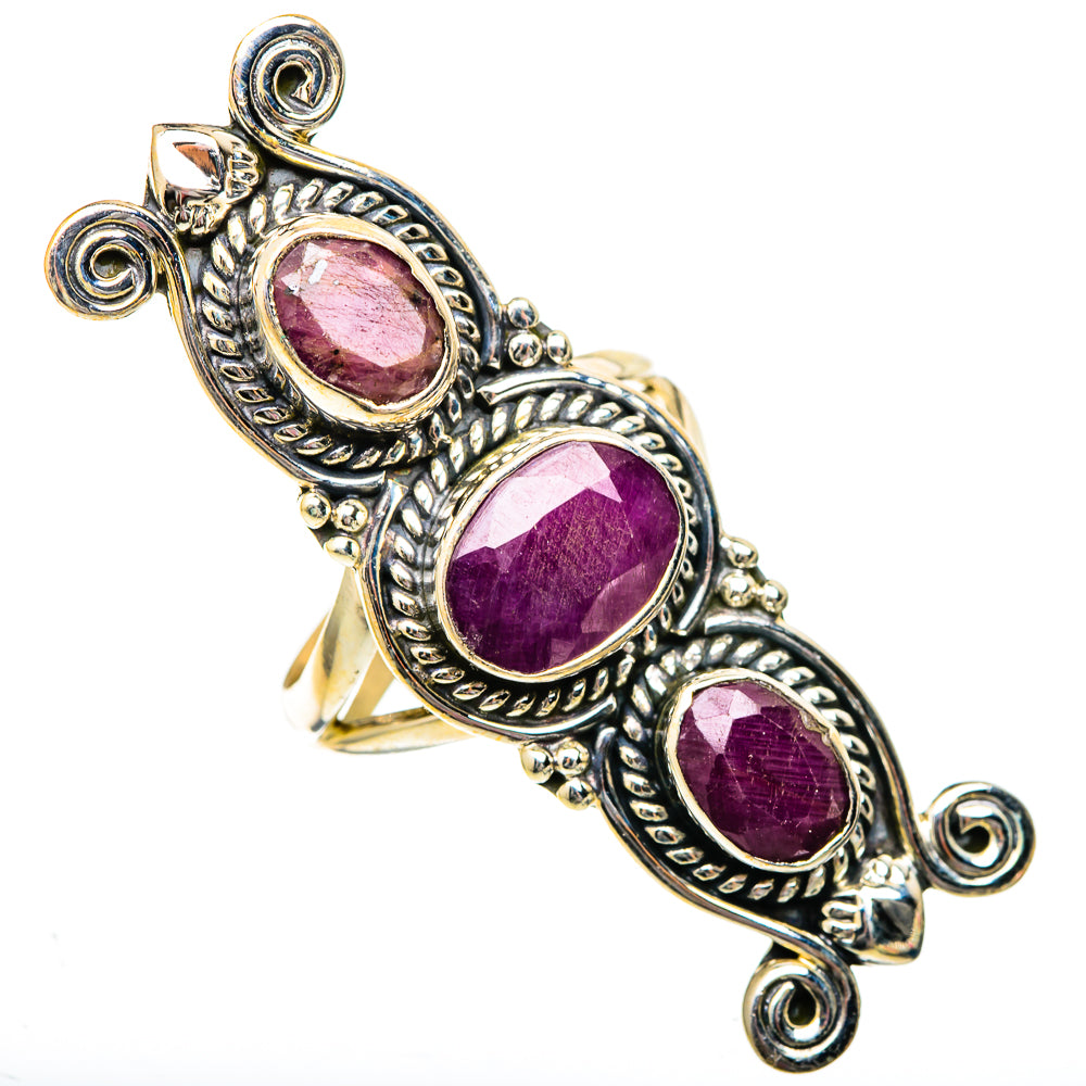 Ruby Rings handcrafted by Anasilvercos - RING101263