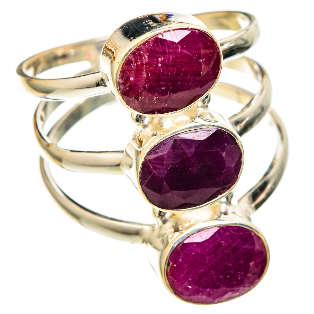 Ruby Rings handcrafted by Anasilvercos - RING101267