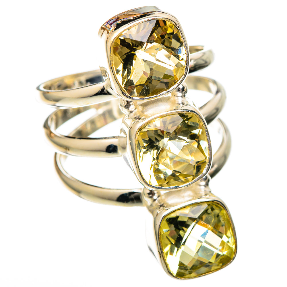 Citrine Rings handcrafted by Anasilvercos - RING101274