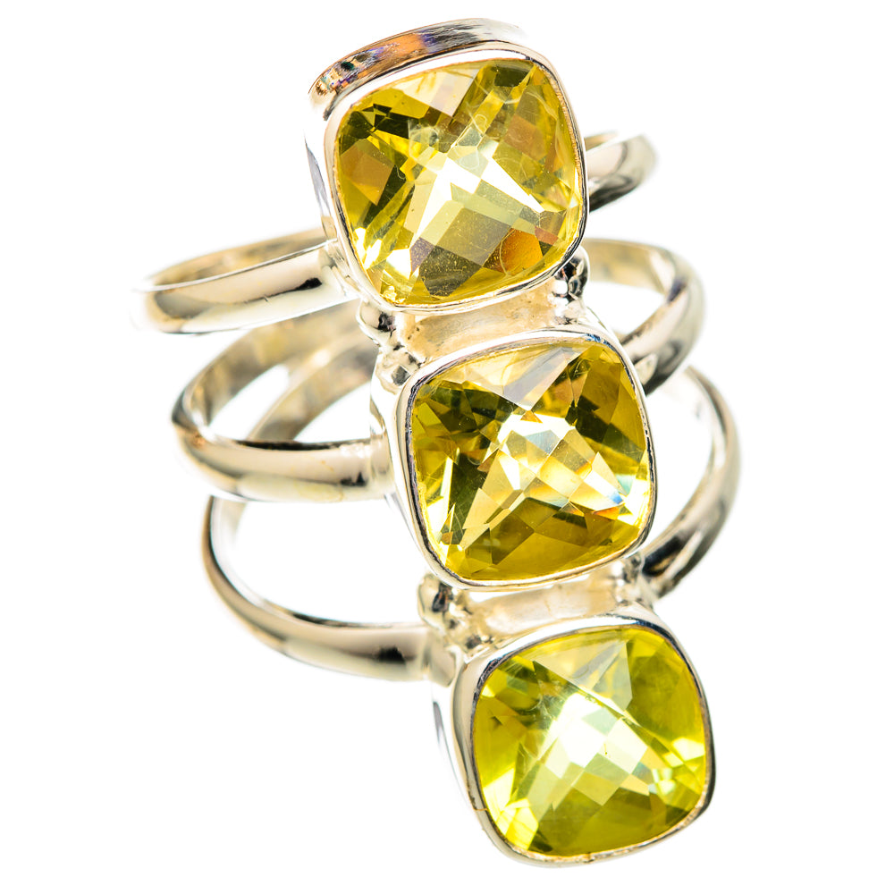 Citrine Rings handcrafted by Anasilvercos - RING101303