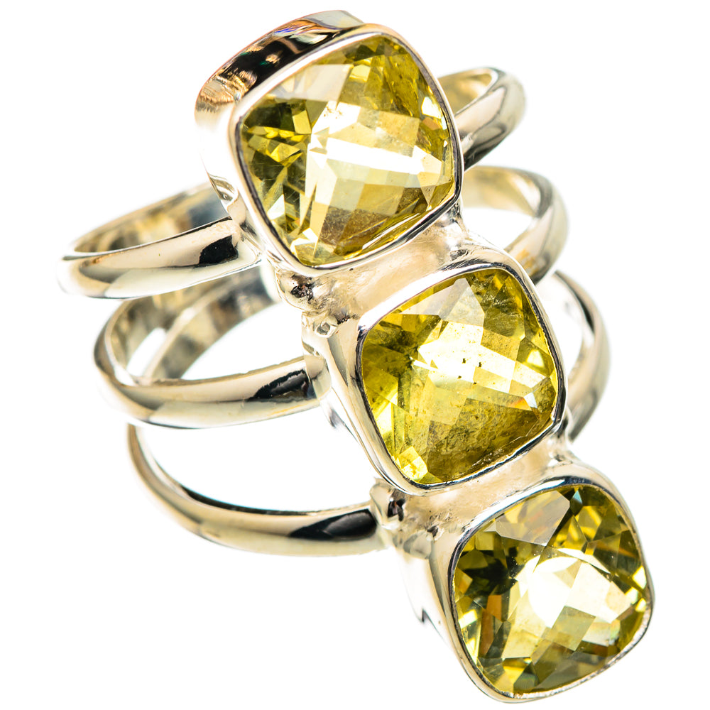 Citrine Rings handcrafted by Anasilvercos - RING101324