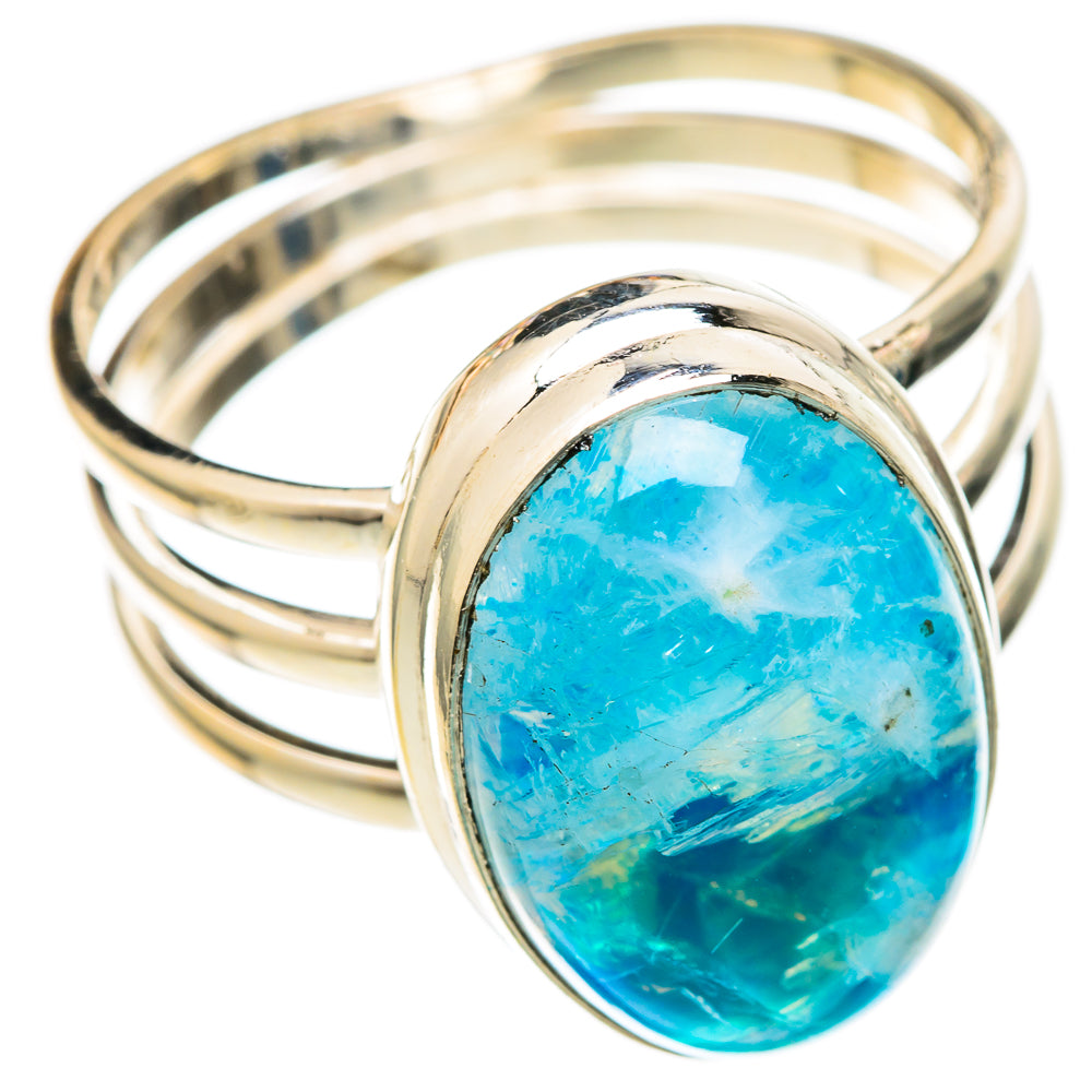 Rainbow Moonstone Rings handcrafted by Anasilvercos - RING101332