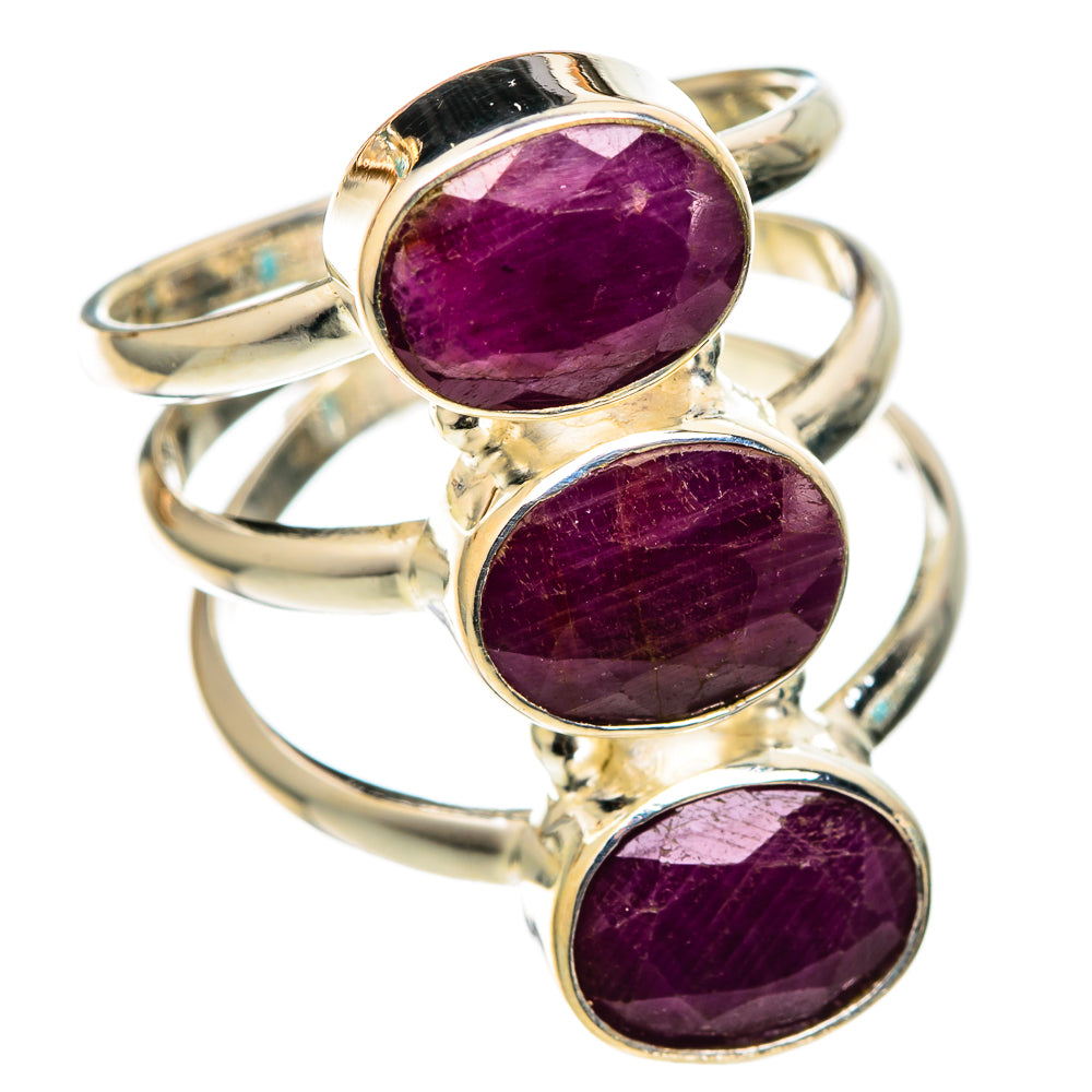 Ruby Rings handcrafted by Anasilvercos - RING101340