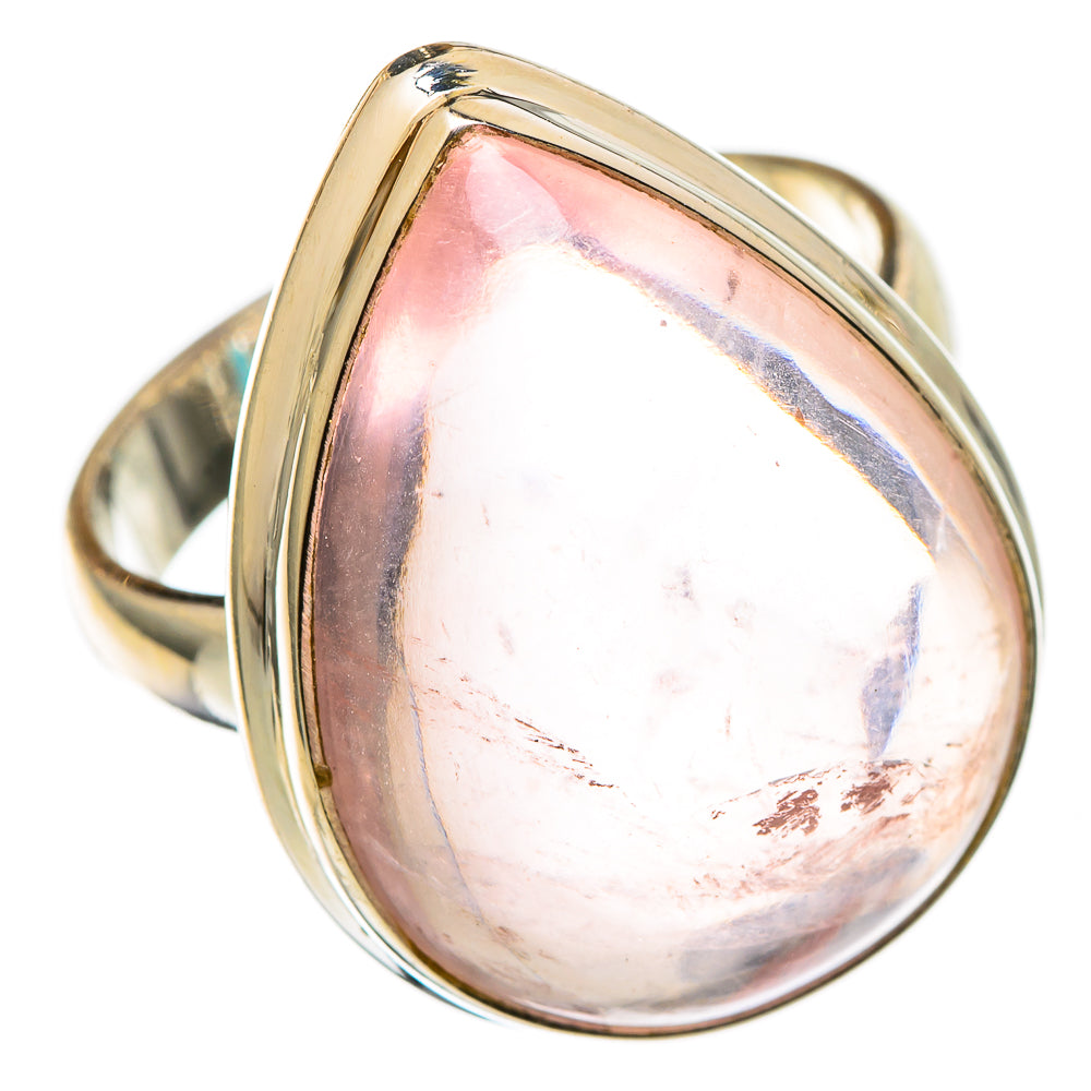 Rose Quartz Rings handcrafted by Anasilvercos - RING101364 - Photo 2